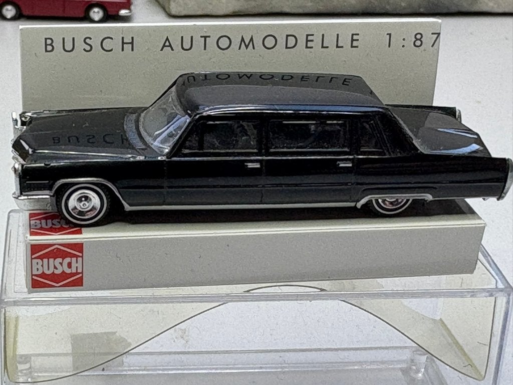 Busch Cadillac '70 Limousine IMG6575/6/7, Ophalen of Verzenden, Nieuw, Auto, Overige merken