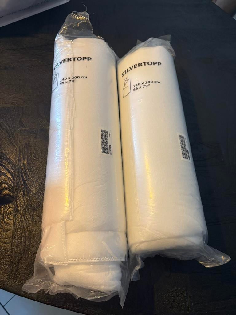 2 x 1 persoons dekbed, Ophalen, Eenpersoons, Wit, Deken of Dekbed