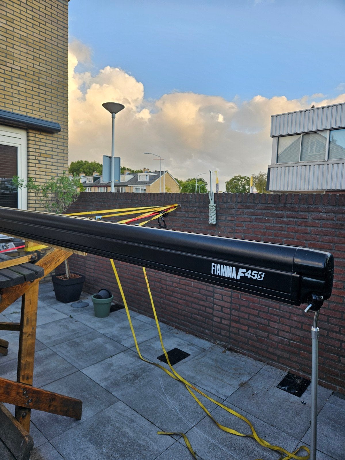 Fiamma F45S Luifel - Zo goed als nieuw, 4.5 meter, Caravans en Kamperen, Caravan accessoires, Ophalen of Verzenden, Zo goed als nieuw