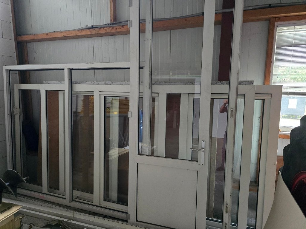 Kunststof kozijnen inclusief thermopane glas - Gebruikt, Ophalen, Kunststof, Gebruikt, Overige typen