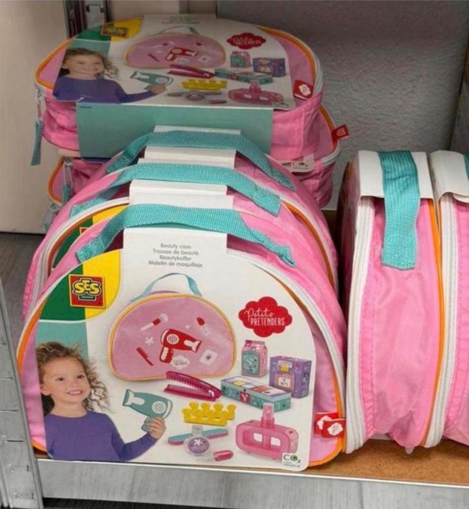 SES - Beauty case met fohn kam borstel verzorgings speelgoed, Jongen of Meisje, Nieuw, Ophalen of Verzenden, H
