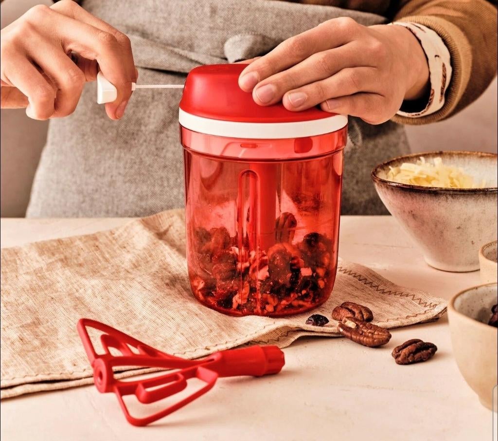 TUPPERWARE SUPERSONIC Chopper Medium, Ophalen of Verzenden, Zo goed als nieuw