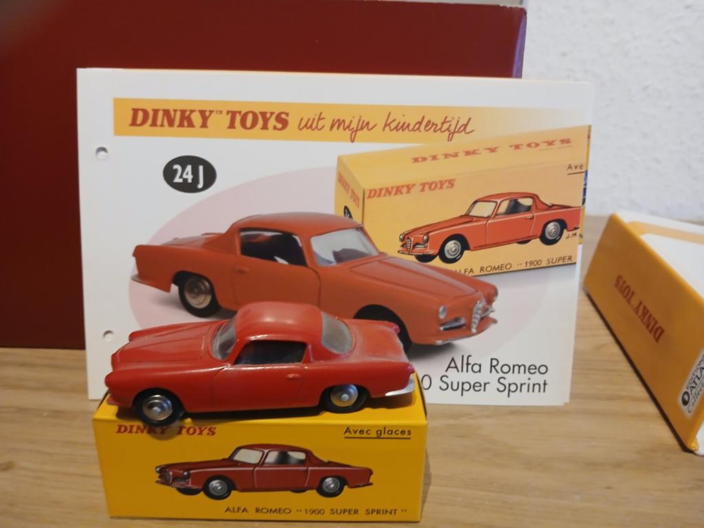 Alfa romeo super spint 1900 met doos en certificaat, Ophalen of Verzenden, Zo goed als nieuw, Auto, Overige merken