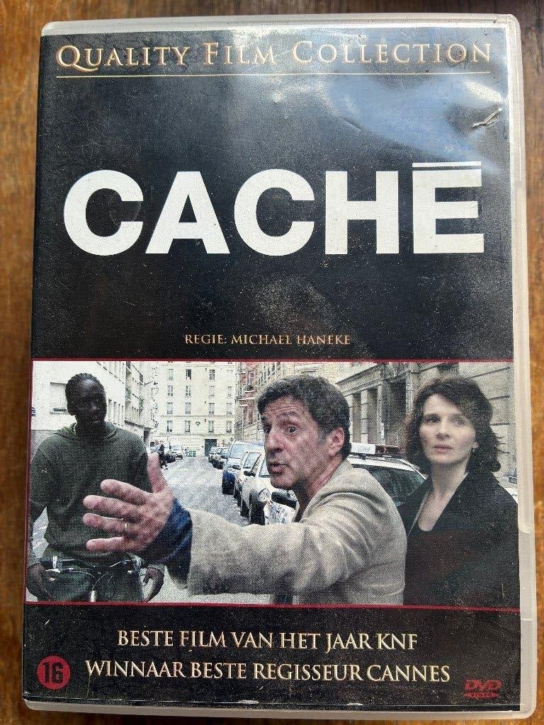 Cache Caché DVD ; Quality film Collection, Nederlands, Frankrijk, Ophalen of Verzenden, Zo goed als nieuw
