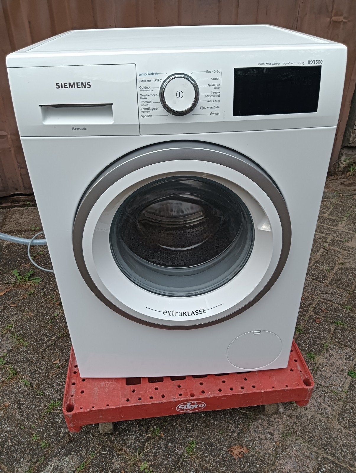 Siemens iQ500 Wasmachine - 9kg, 1400 toeren, sensoFresh, Ophalen, Overige typen, 8 tot 10 kg, Zo goed als nieuw