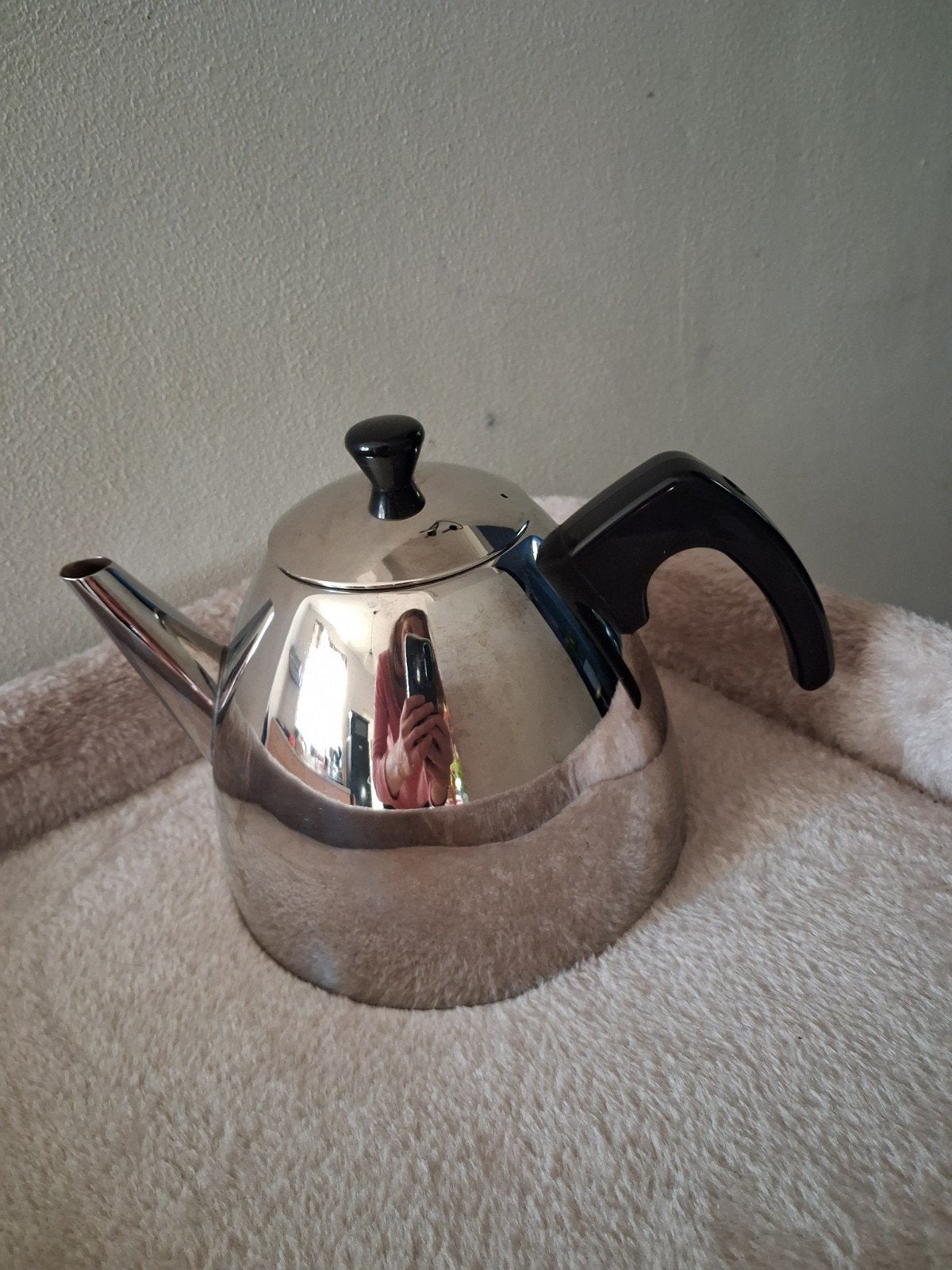 Bredemeijer Theepot, Ophalen of Verzenden, Zo goed als nieuw, Metaal, Bredemeijer