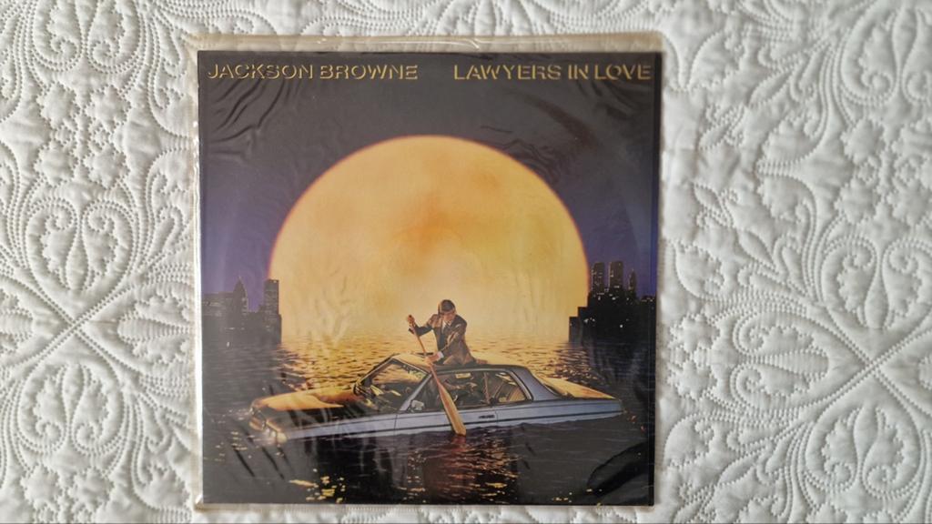 LP Jackson Browne "Lawyers In Love", Cd's en Dvd's, Vinyl | Rock, Ophalen of Verzenden, Gebruikt, 12 inch, Poprock