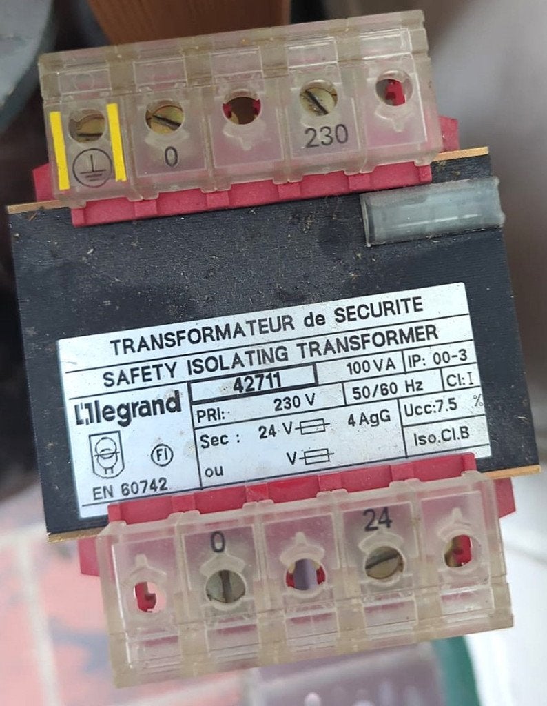 Veiligheid Trafo 24 Volt, Ophalen of Verzenden, Gebruikt, Overige merken, Overige typen