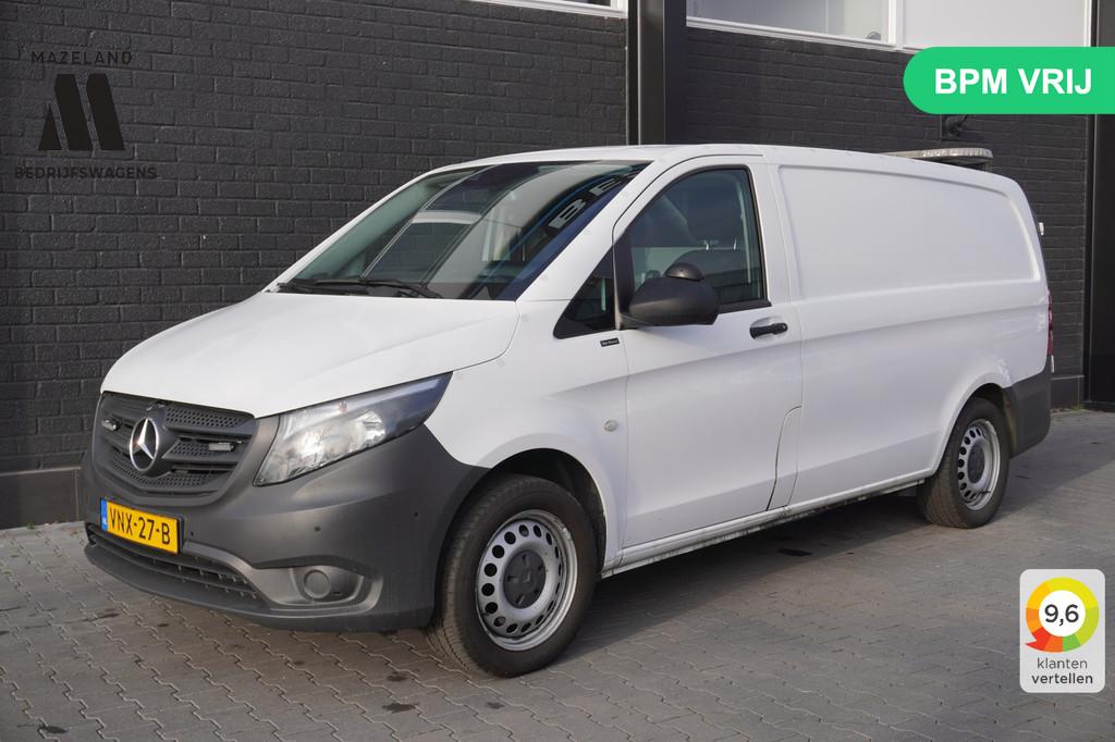 Mercedes-Benz Vito 116 CDI Lang 4X4 Automaat EURO 6 - AC/cli, Auto's, Automaat, Gebruikt, 4 cilinders, Wit