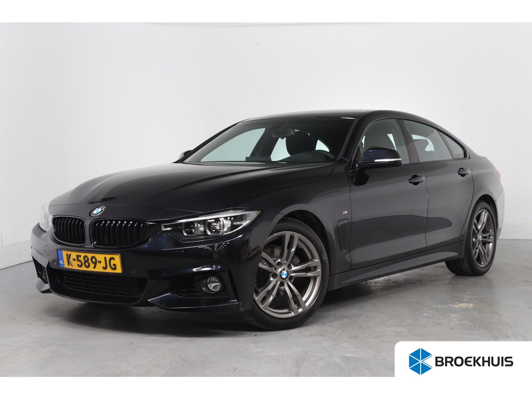 BMW 4-serie Gran Coupé 418i M-Sport, Auto's, 12 maanden, Gebruikt, Euro 6, Zwart