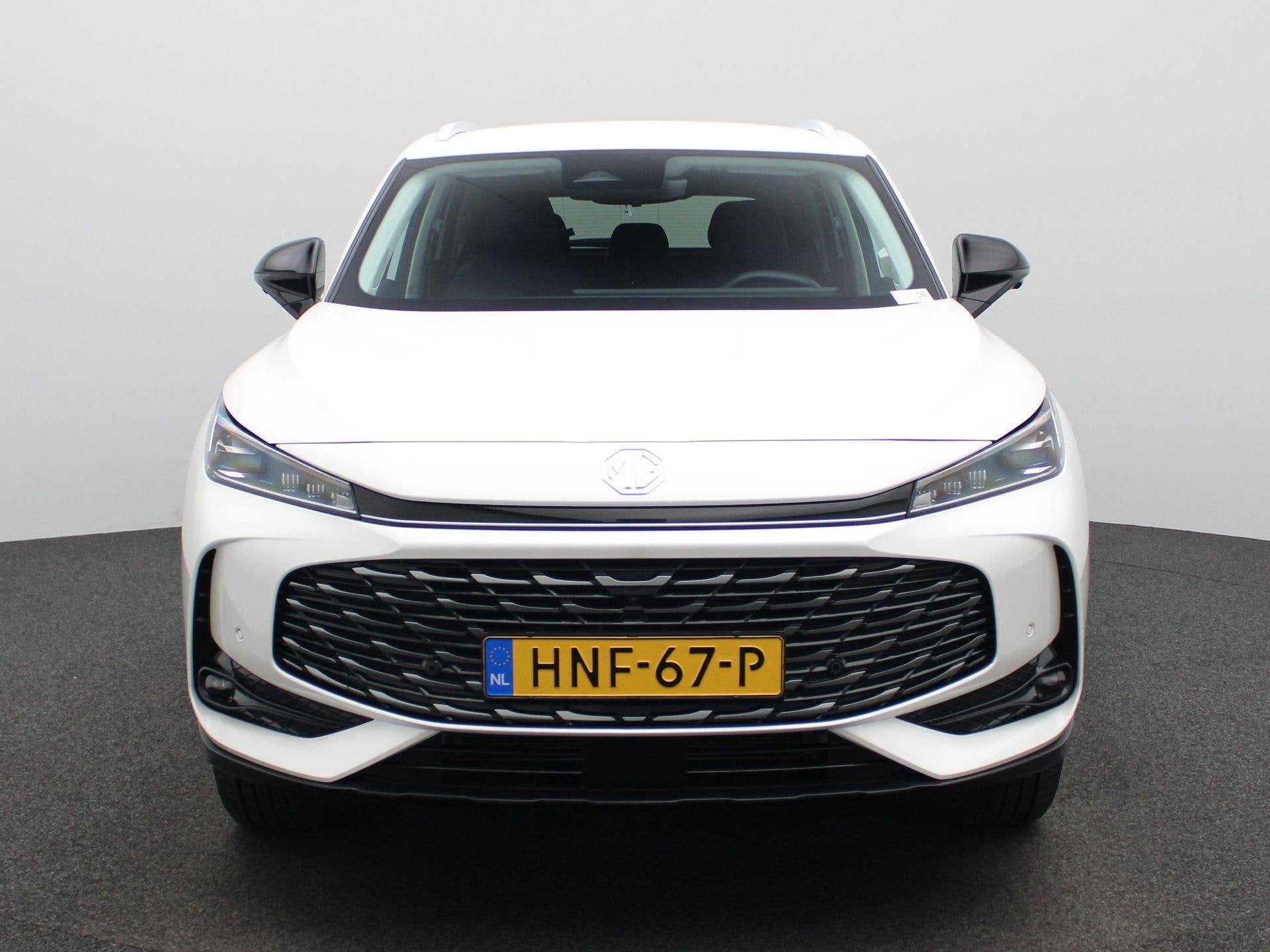 MG HS PHEV 1.5 272pk Aut. Luxury | 100km Electrisch | Navi |, Auto's, 12 maanden, Stof, Gebruikt, Euro 6