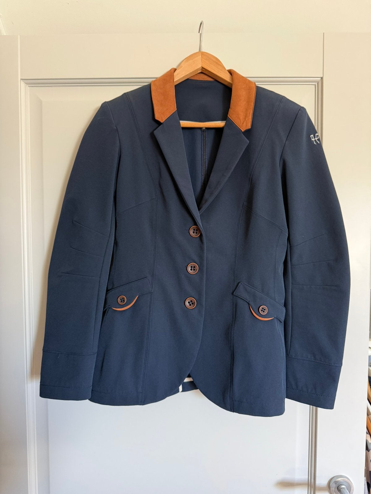 Paardrij jasje, Blauw, Overige merken, Ophalen of Verzenden, Dames