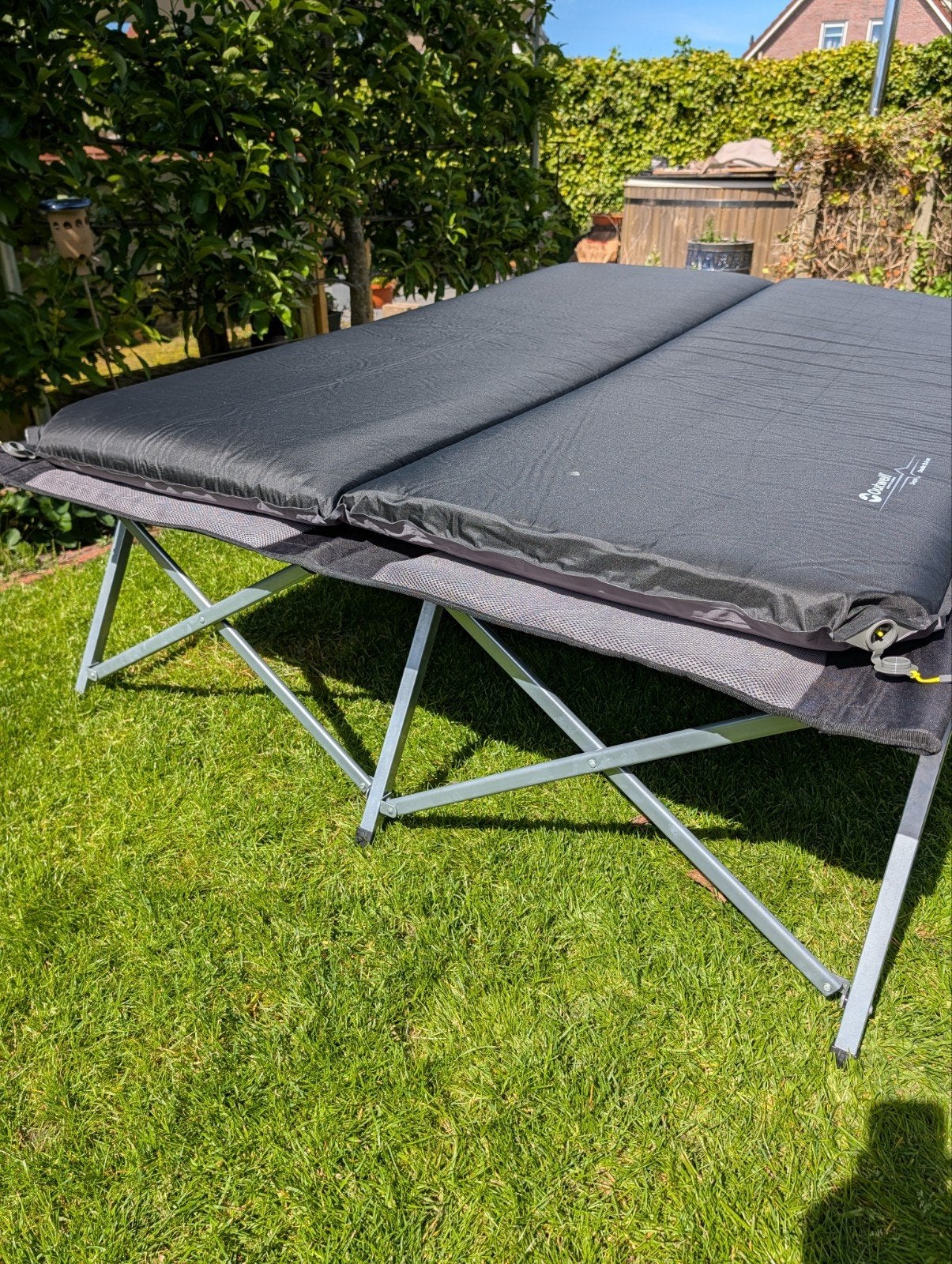 Outwell Posadas Foldaway bed met Sleepin Double 10cm, Caravans en Kamperen, Ophalen, Zo goed als nieuw
