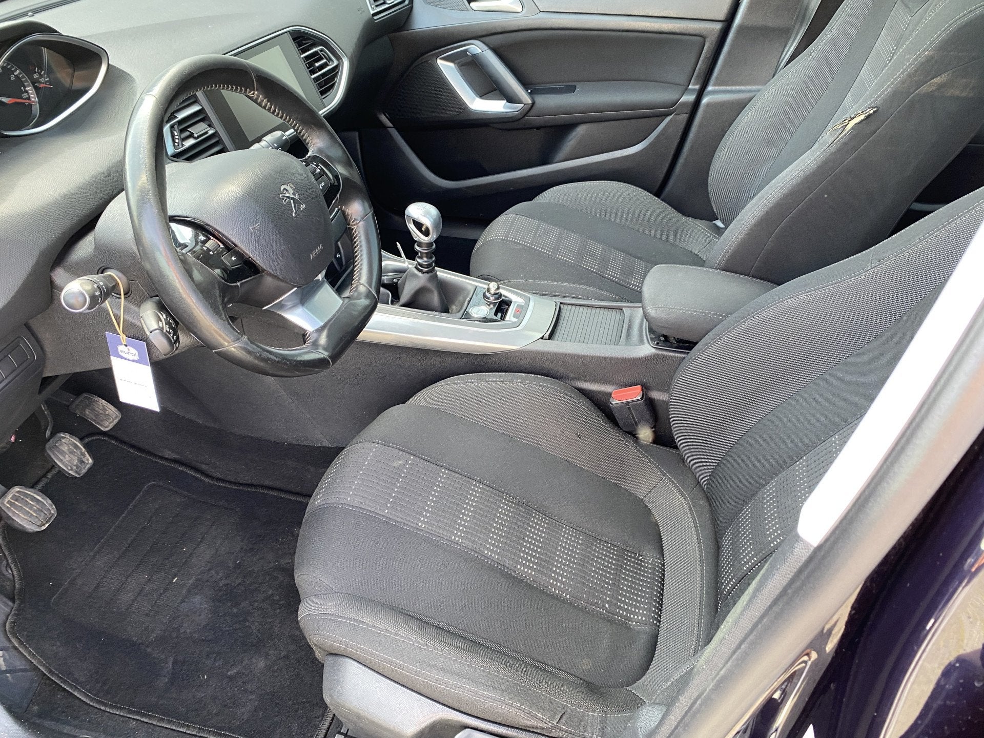 Peugeot 308 SW 1.2 PureTech Blue Lease Premium Clima, Navi,, Stof, Gebruikt, Euro 6, 1199 cc