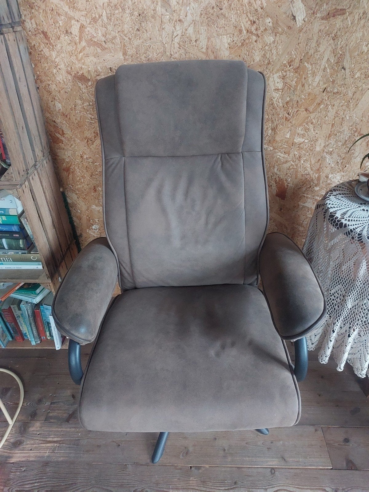 Relaxfauteuil Vincent - Leen Bakker, Gebruikt, 75 tot 100 cm, Ophalen of Verzenden, Stof