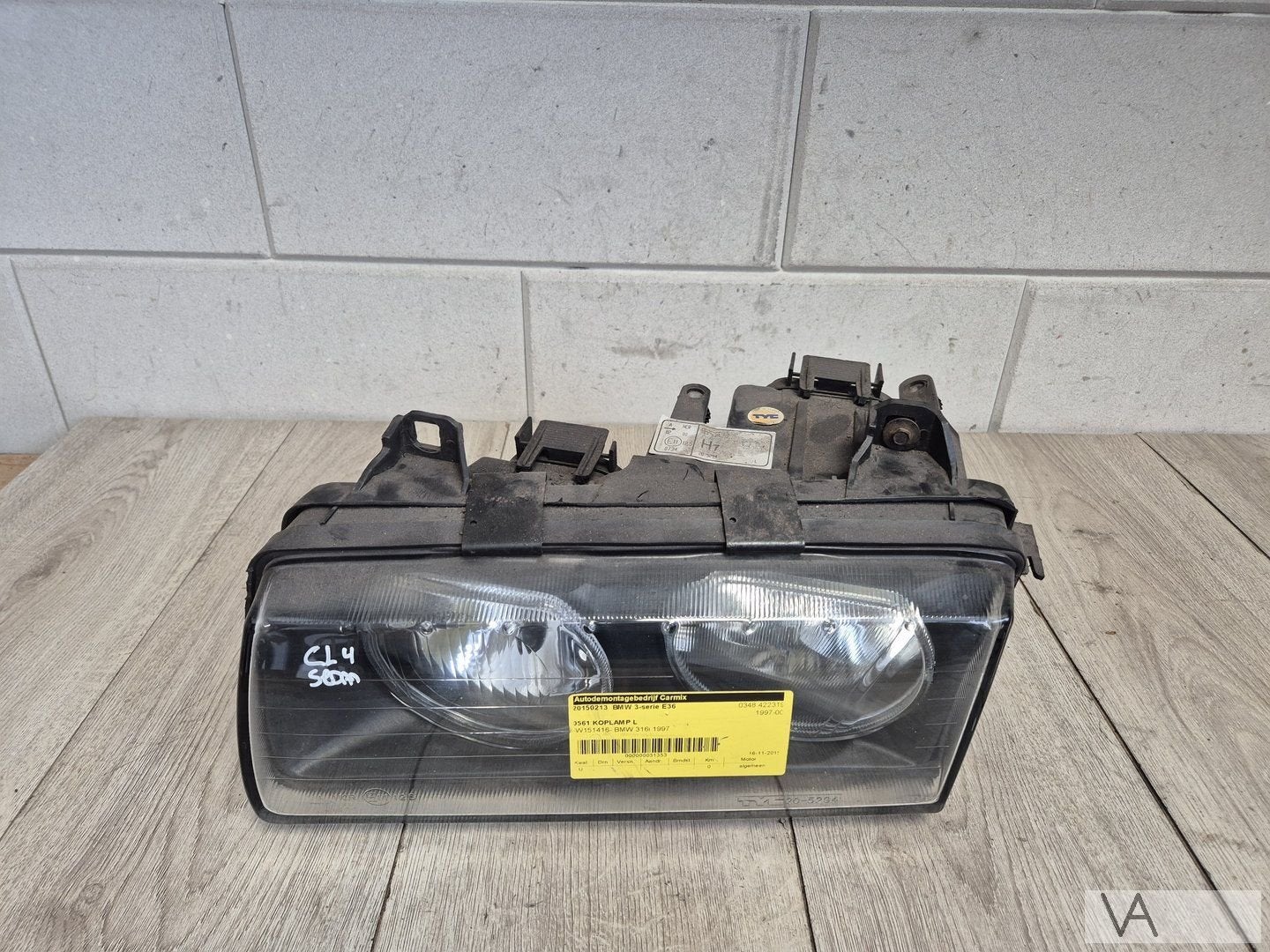 Koplamp links van BMW 3 serie E36 1990 -1998 nette staat €40, Gebruikt, -, -, Ophalen of Verzenden