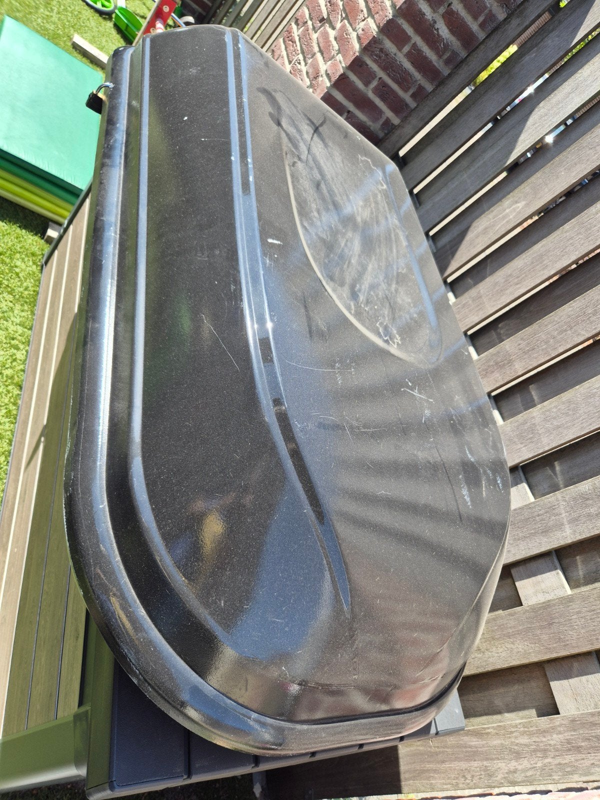 camtek CK 320 dakkoffer incl hangslot en 2 sleutels, Ophalen, Gebruikt