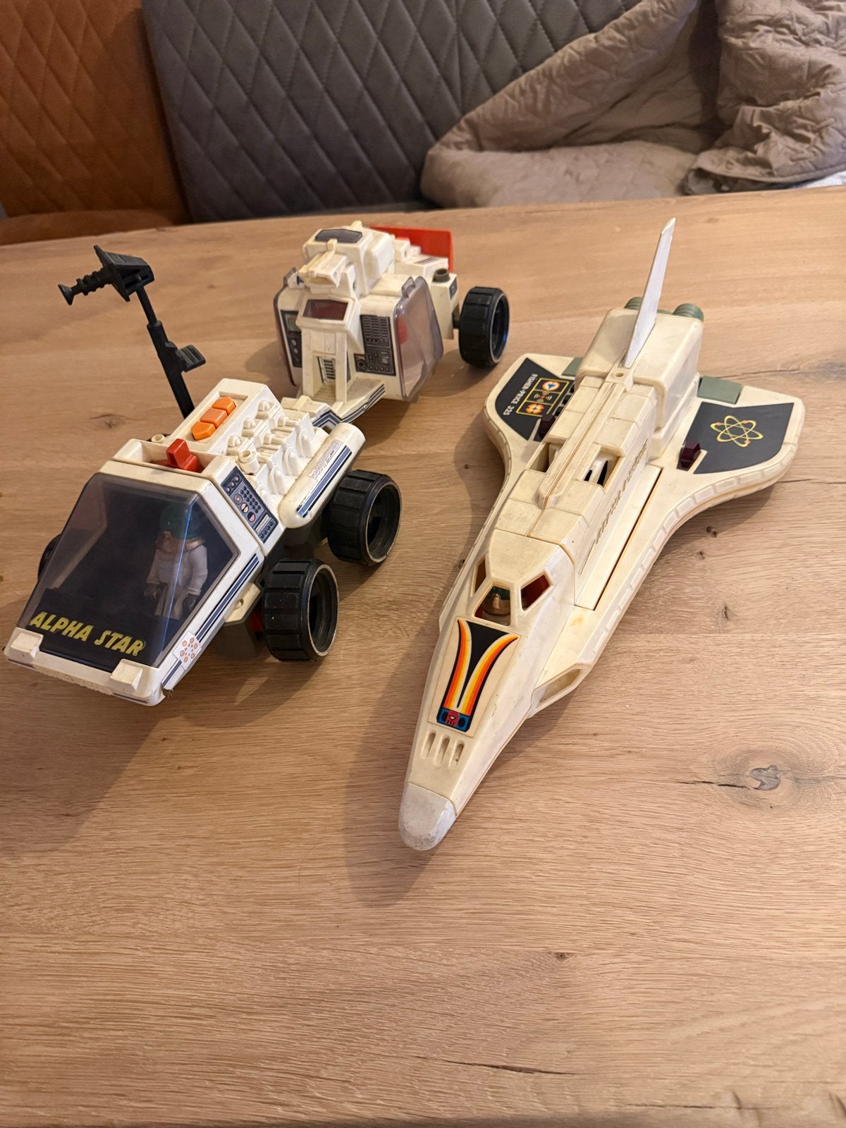 Vintage Fisher-Price Alpha Probe & Alpha Star set, Ophalen of Verzenden, Gebruikt
