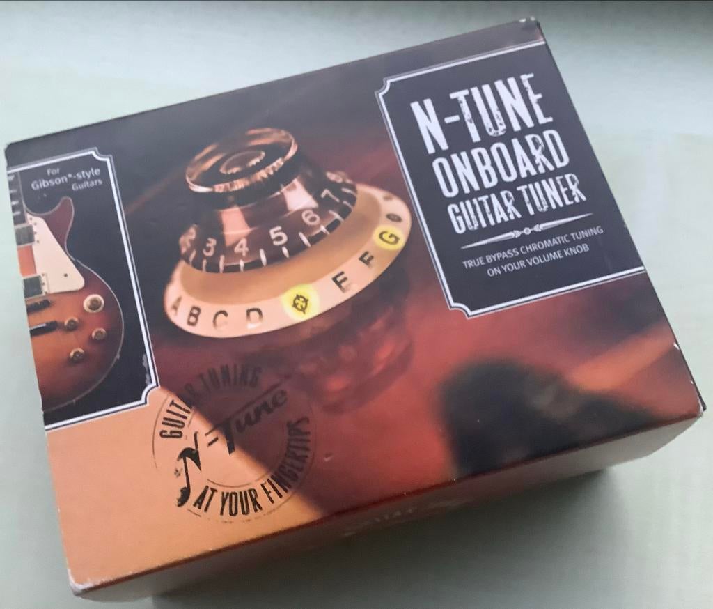 N-Tune Onboard Gitaar Tuner (Nieuw), Ophalen of Verzenden, Nieuw, Elektrische gitaar