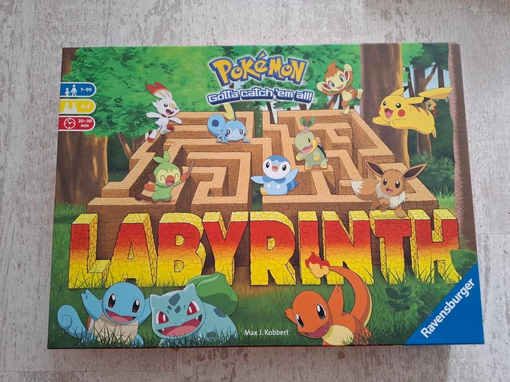 Pokémon Labyrinth Bordspel Ravensburger Doolhof spel, Een of twee spelers, Ophalen of Verzenden, Zo goed als nieuw, Ravensburger