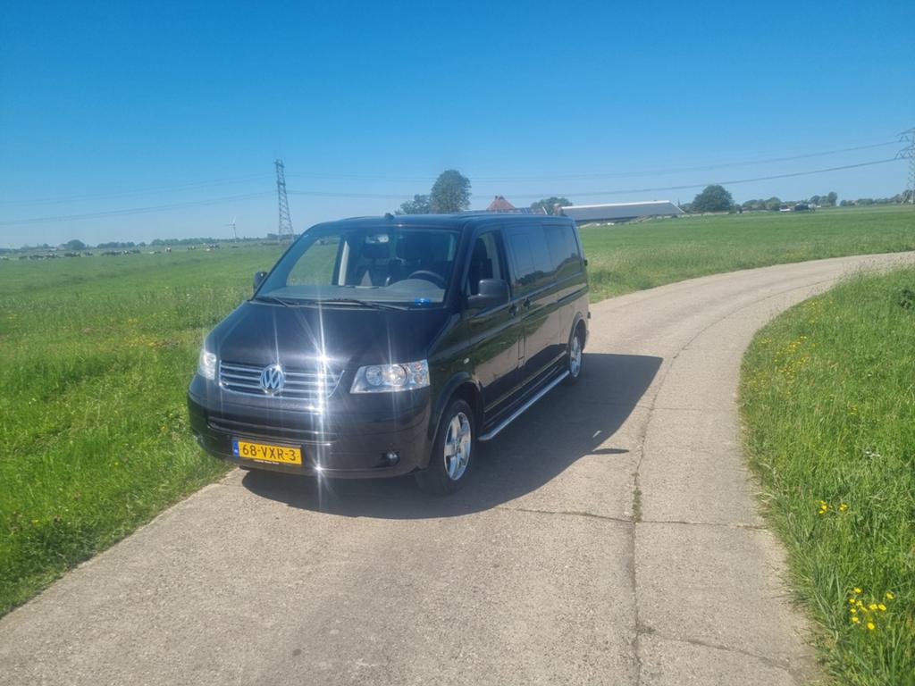Volkswagen transporter DC 4motion 2007, Auto's, Stof, Volkswagen, 2500 kg, Zwart