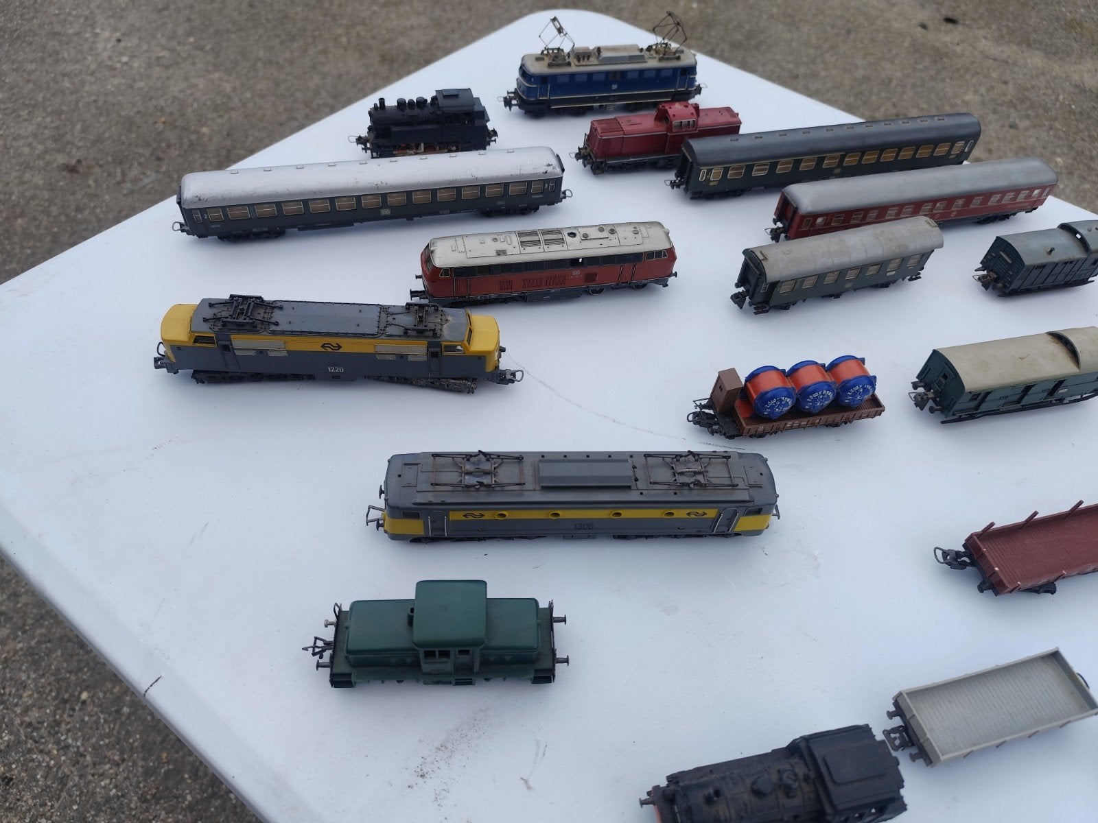 model treinen grote collectie, Ophalen of Verzenden, Gelijkstroom, Overige merken