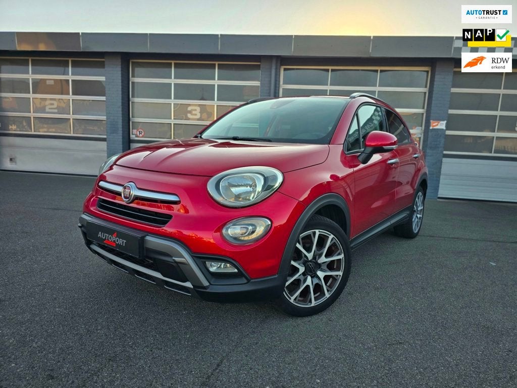 Fiat 500 X Cross 1.4 Turbo Cross NAP|TRACTION+|CAMERA|VOL!, Auto's, Fiat, Voorwielaandrijving, Dealer onderhouden, Gebruikt, 4 cilinders