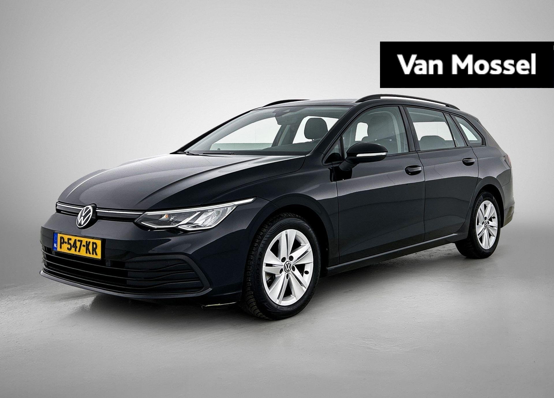 Volkswagen Golf Variant 1.5 eTSI Life Business 1 eerdere eig, Auto's, 12 maanden, Euro 6, 4 cilinders, Zwart