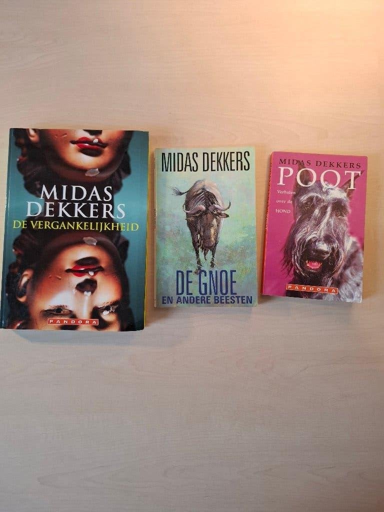 Bundel Midas Dekkers – 3 boeken dieren & mens, Ophalen of Verzenden, Zo goed als nieuw, Overige diersoorten