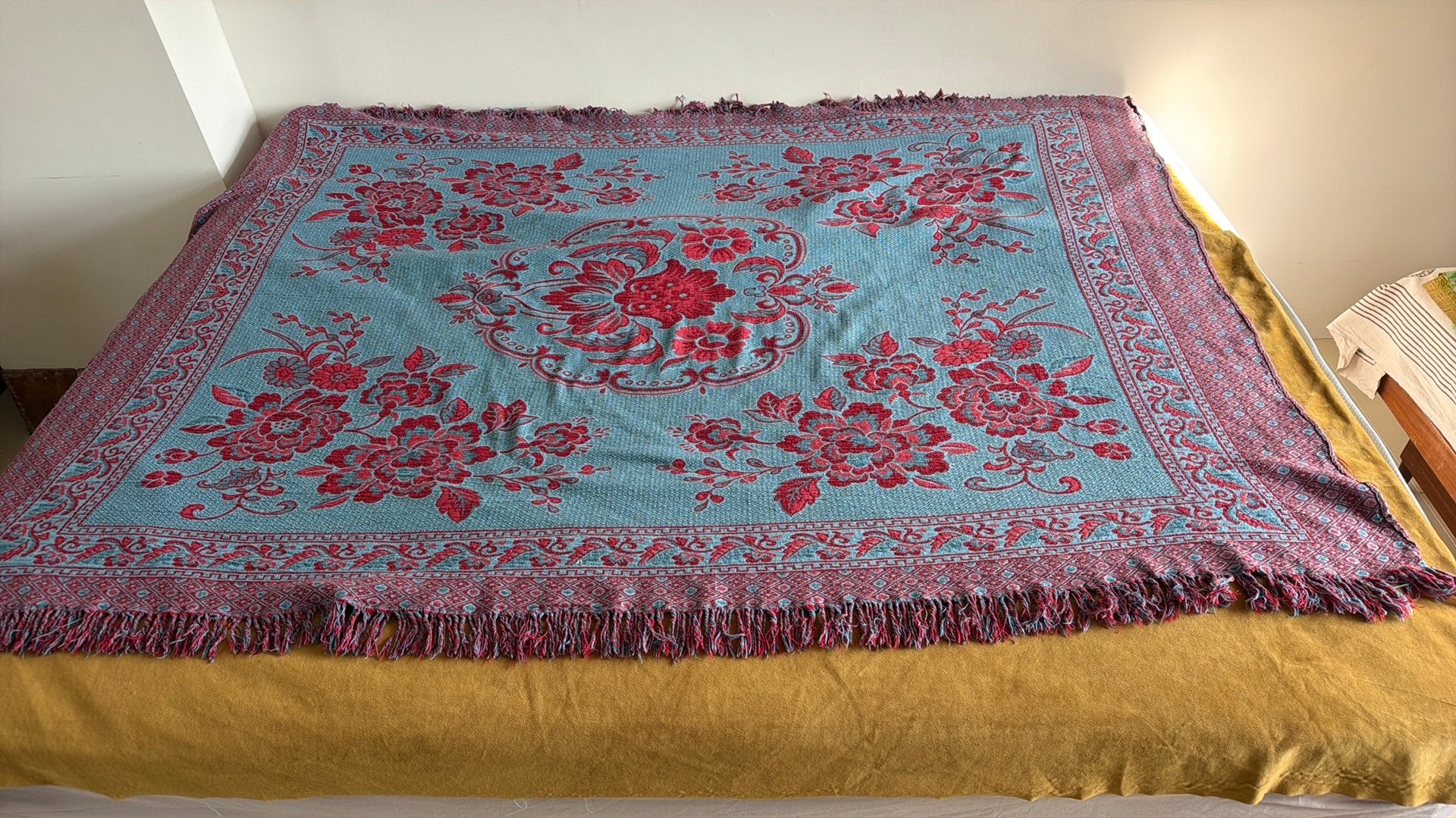 Grand foulard 150x200, Ophalen of Verzenden, Zo goed als nieuw, Rechthoekig, 50 tot 100 cm