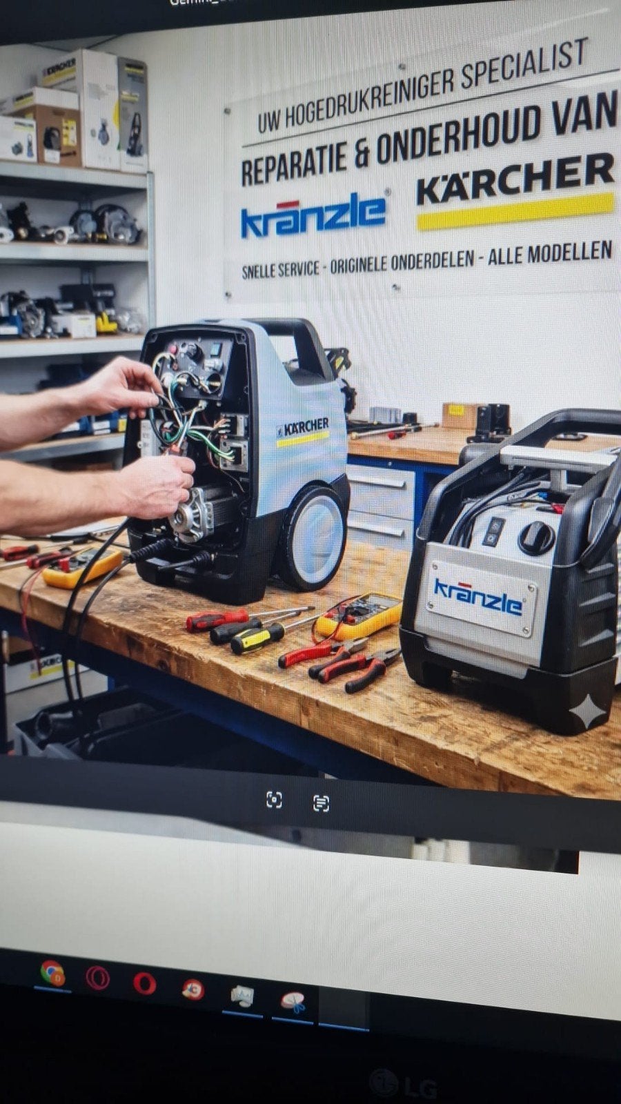 Reparatie hogedrukreiniger Karcher/ kranzle, Ophalen of Verzenden, Elektrisch, Karcher / kranzle