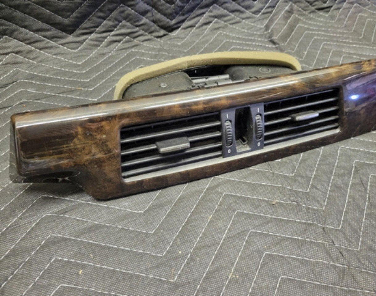 BMW E60 WORTELHOUTEN PANEEL FRONT OEM, Verzenden, Gebruikt, BMW
