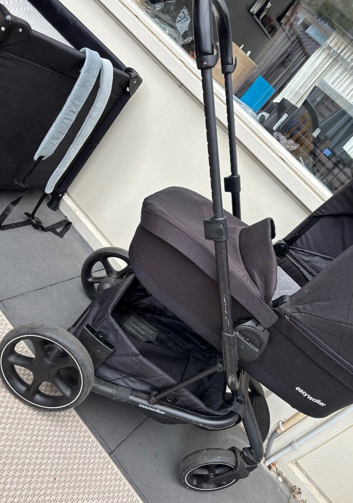 Duo easywalker Harvey3, Gebruikt, Verstelbare duwstang, Combiwagen, Ophalen