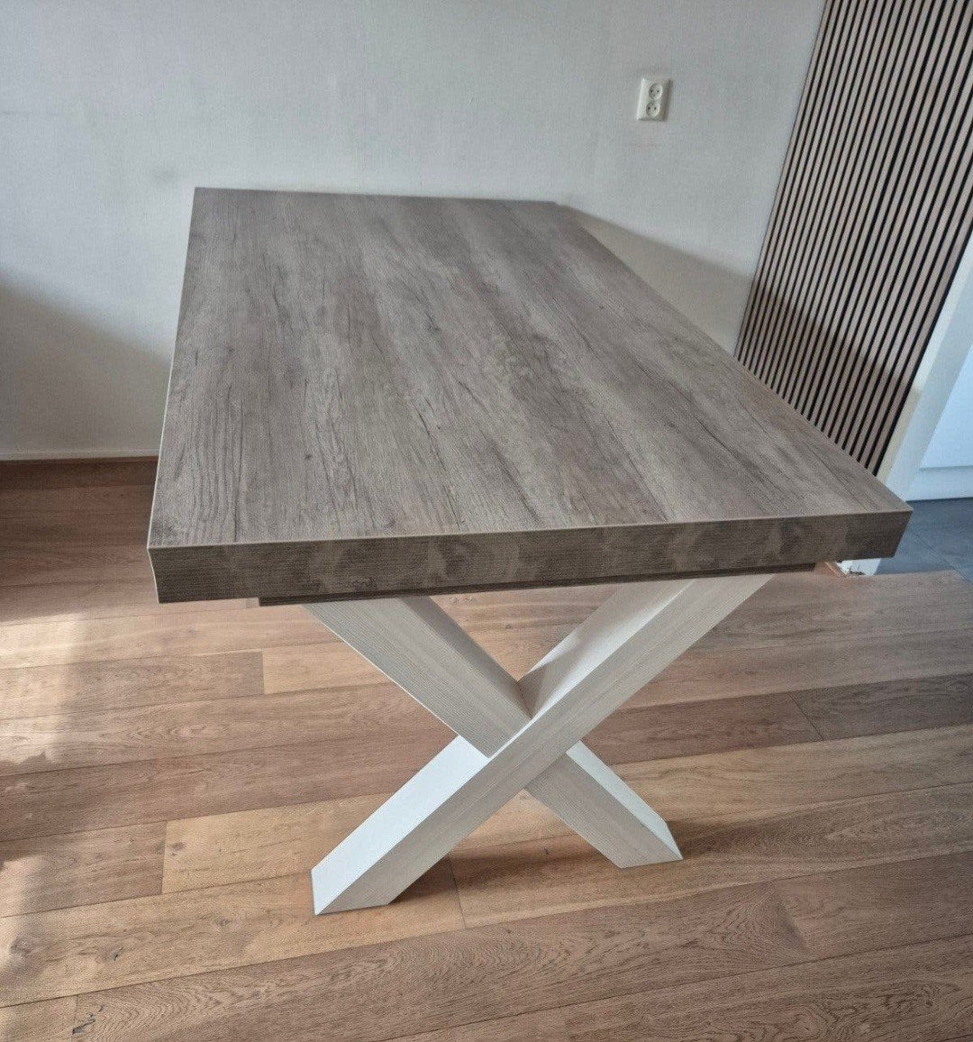 Eettafel Lynn, Ophalen, Rechthoekig, 50 tot 100 cm