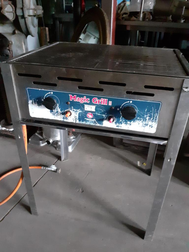 Gas barbecue uit de slagerij, Ophalen