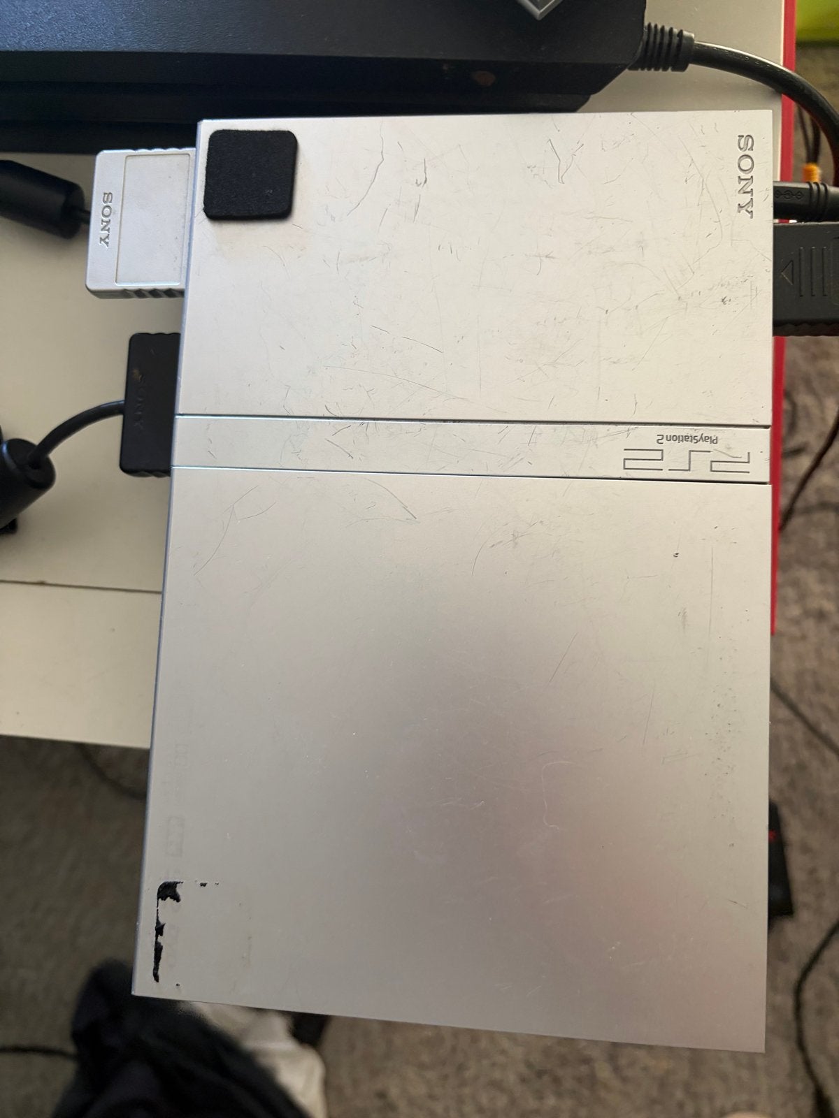 Sony PlayStation 2 (PS2) met controller, Spelcomputers en Games, Spelcomputers | Sony PlayStation 2, Ophalen, Gebruikt, Met 1 controller