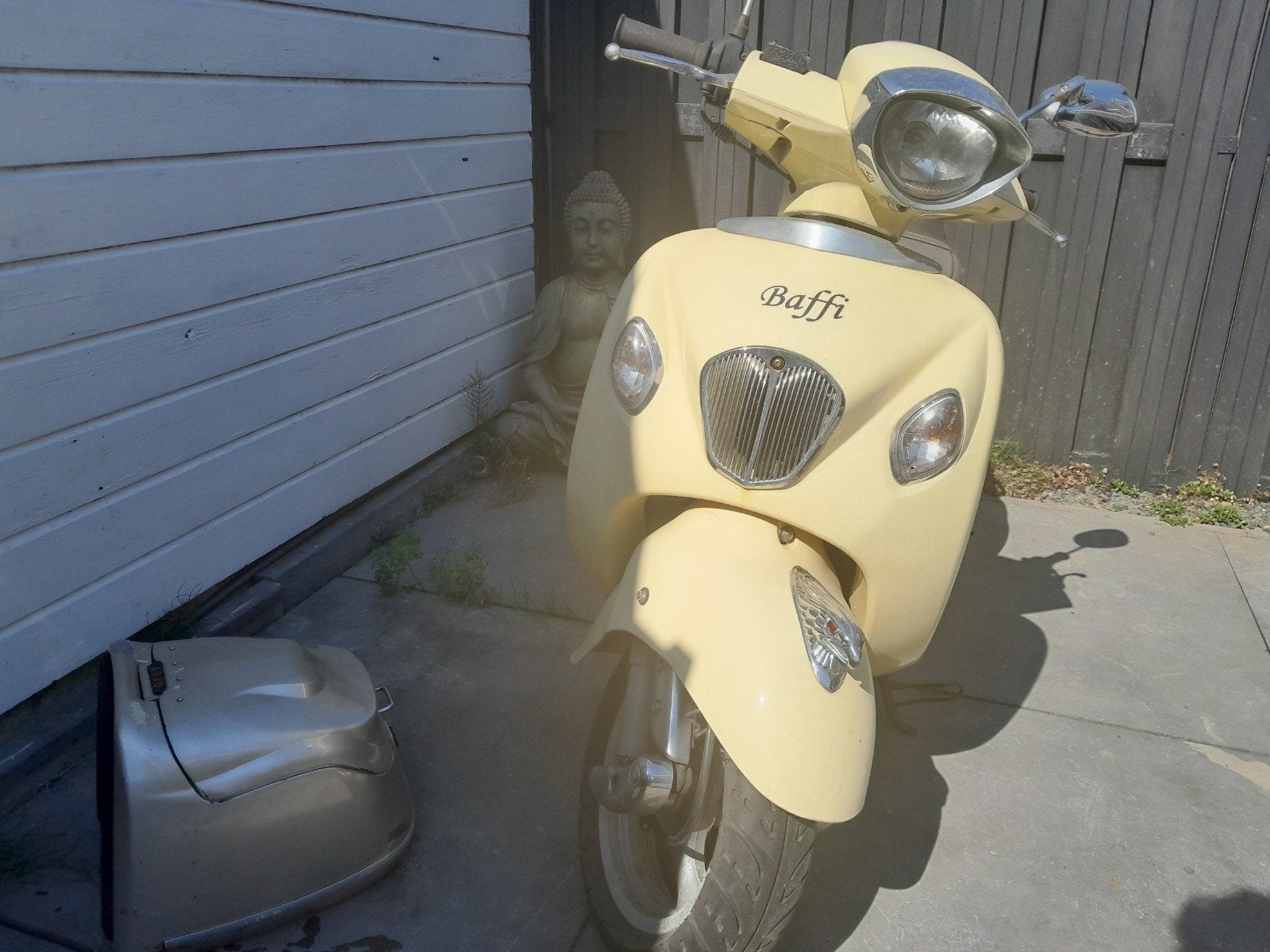 Baffi 50cc Scooter - Crème/Beige, Ophalen, Gebruikt, Overige typen, Overige merken