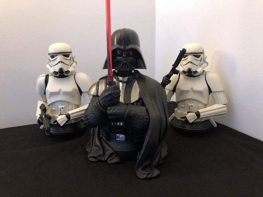 Star Wars Gentle Darth Vader ROTS NIEUW, Verzamelen, Star Wars, Ophalen of Verzenden, Nieuw, Beeldje of Buste