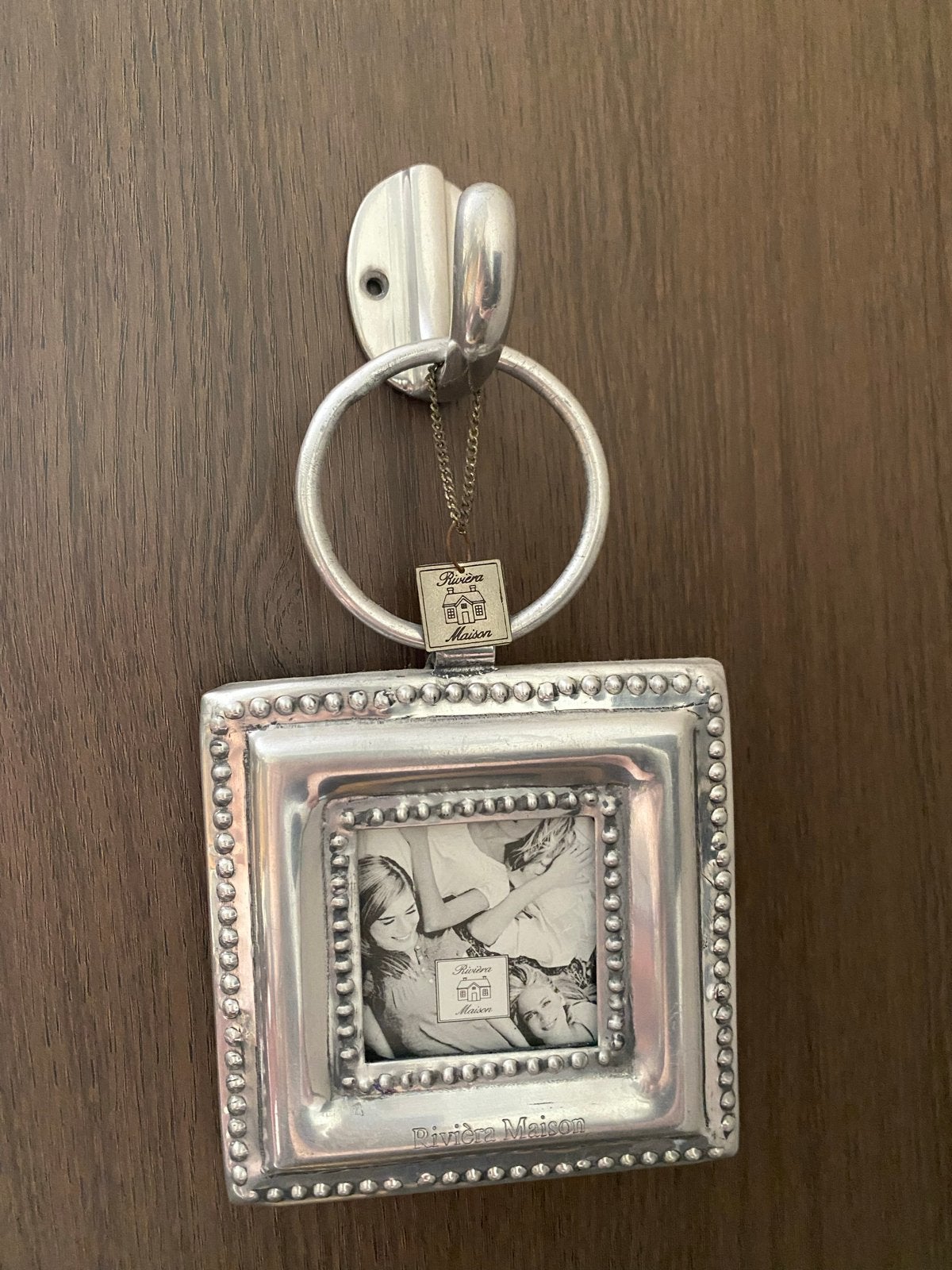 Riviera Maison Fotolijstje met ophangring, Huis en Inrichting, Woonaccessoires | Lijsten, 13 cm, 13 cm, Ophalen of Verzenden, Zo goed als nieuw