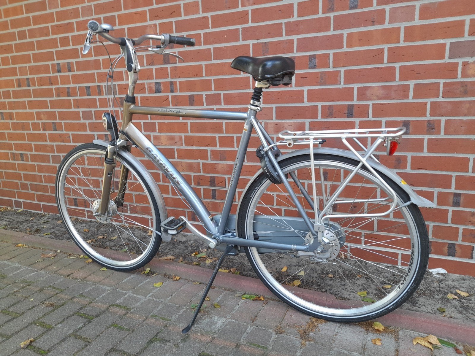 Batavus herenfiets, Fietsen en Brommers, Ophalen, Gebruikt, Batavus, Versnellingen