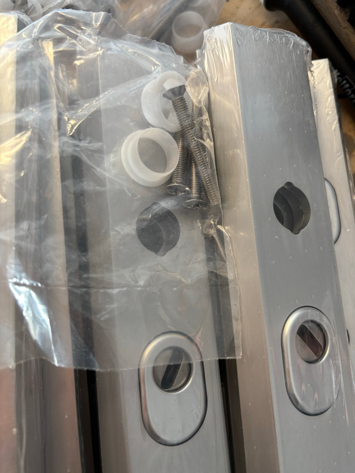 Buva veiligheids schilden 3 sterren 55 mm - 7stuks, Ophalen of Verzenden, Nieuw, Rvs, Slot