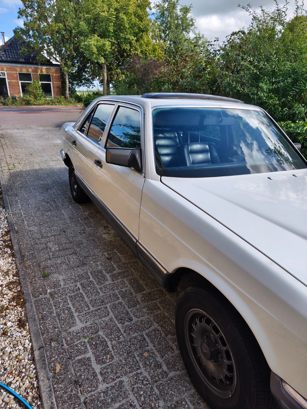 Mercedes-Benz S-Klasse 2.7 280 SE AUT 1982 Wit, Auto's, Automaat, Wit, Particulier, Sedan