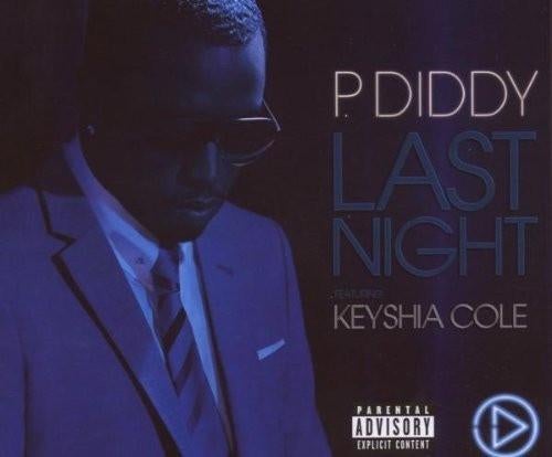 P DIDDY CD SINGLE LAST NIGHT + KEYSHIA COLE puff daddy, Ophalen of Verzenden, Zo goed als nieuw, Pop