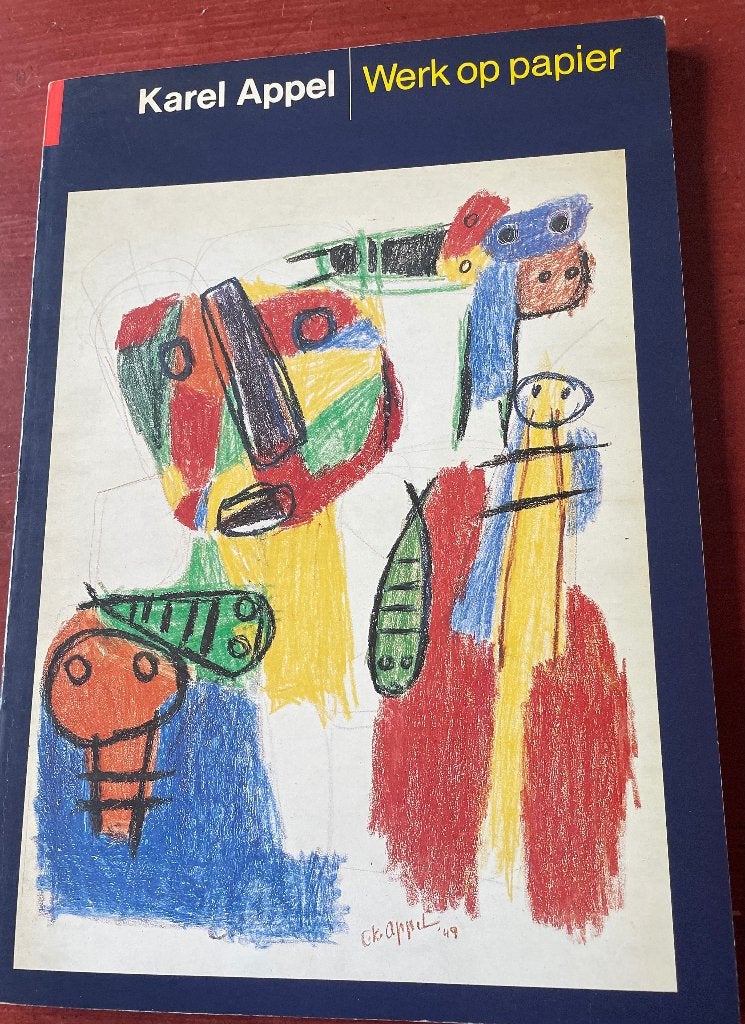 Karel Appel - Werk op papier, Gelezen, Diverse auteurs, Ophalen of Verzenden, Schilder- en Tekenkunst