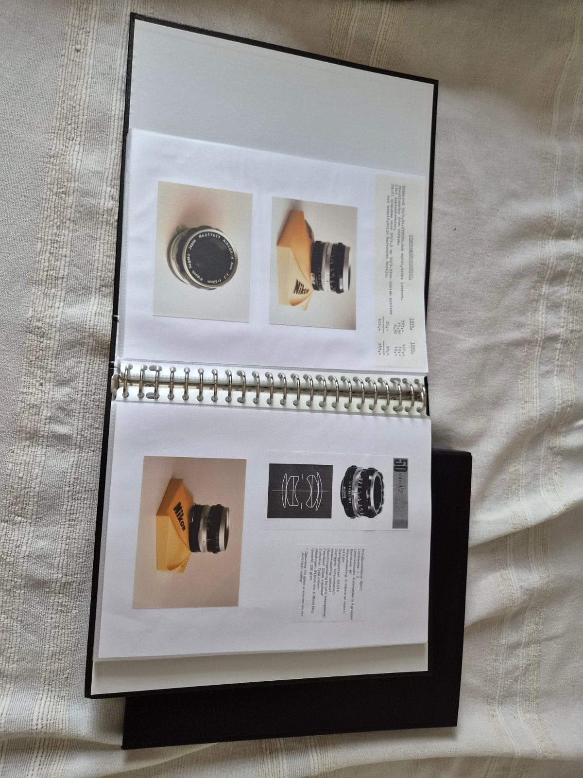 nikon mappen, Ophalen