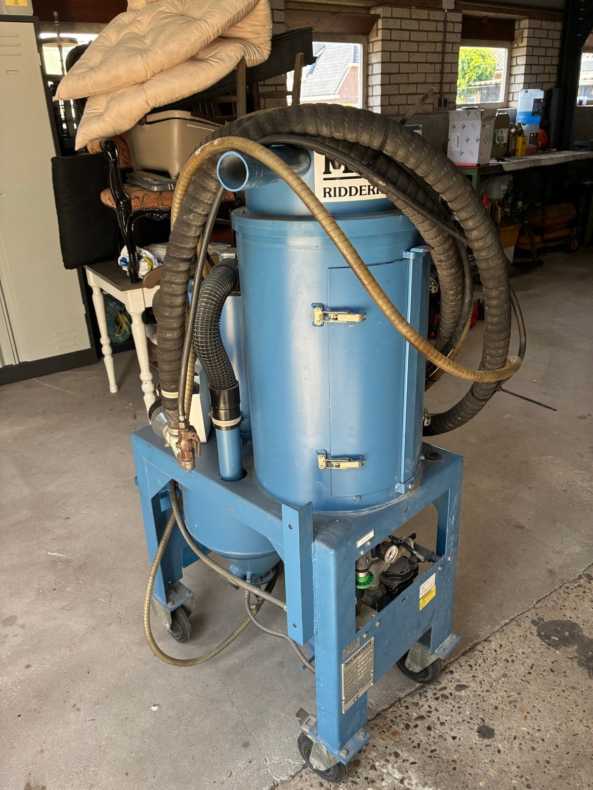 Micropeen Junior LAMSS-HEPA Straalmachine, Ophalen