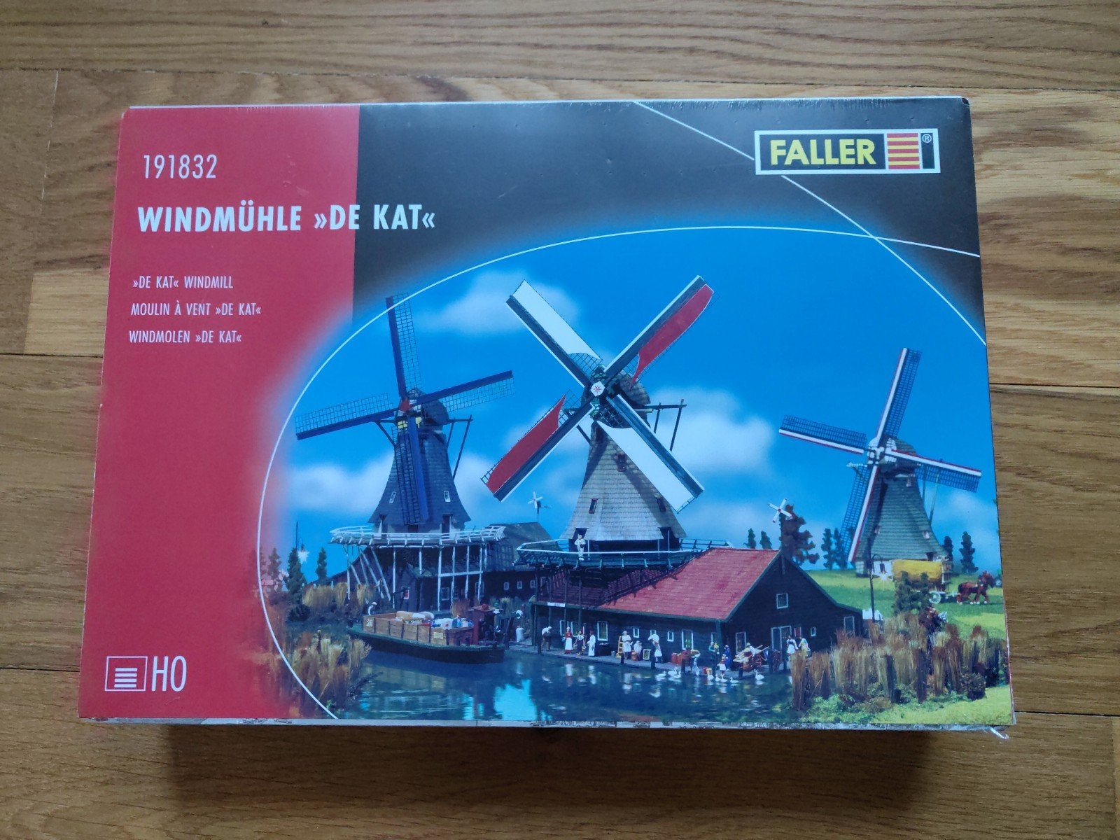 Faller 191832 Windmühle "De Kat" H0 modelbouw, Hobby en Vrije tijd, Modeltreinen | H0, Overige merken, Gelijkstroom of Wisselstroom