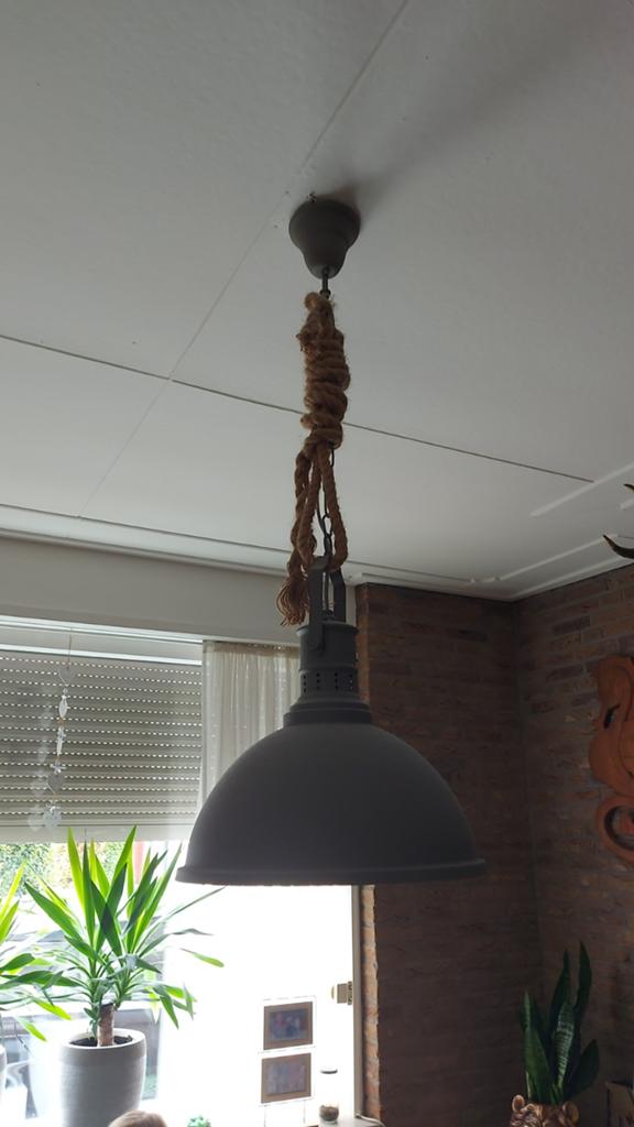 Industriële lamp, Ophalen, Zo goed als nieuw, 25 tot 50 cm, 50 tot 100 cm