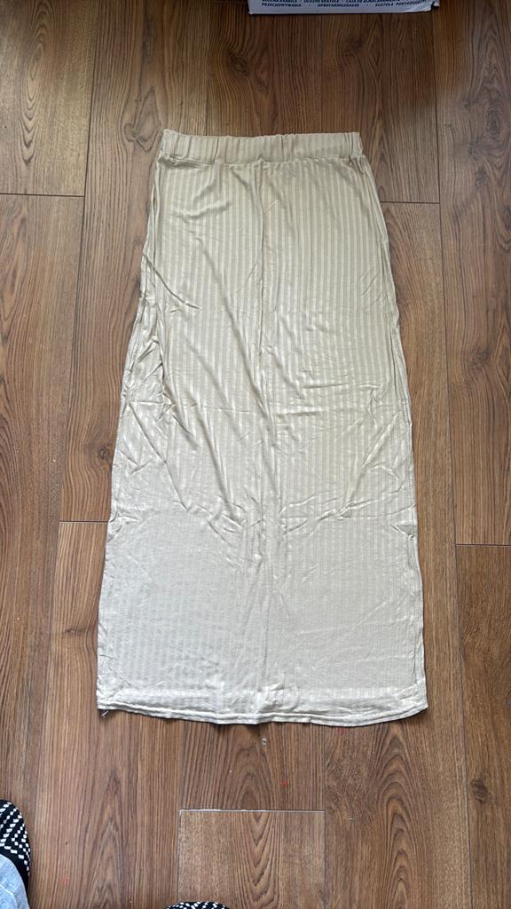 Lange rok, Maat 38/40 (M), Beige, Nieuw, Ophalen of Verzenden