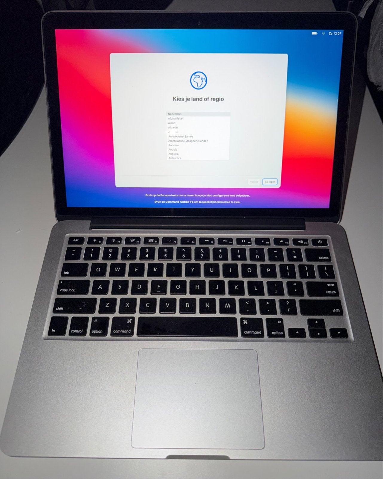 MacBook Pro (Retina, 13 inch, Mid 2014) - Geluid defect, MacBook Pro, Gebruikt, 256 GB, Qwerty